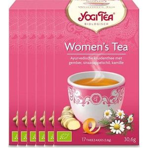 Yogi Tea Women's Tea - tray: 6 stuks