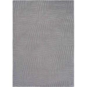 Wedgwood - Folia Grey 38305 Vloerkleed - 150 rond - Rond - Laagpolig Tapijt - Modern - Grijs
