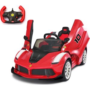 Ferrari FXX-K 12V rood met vleugeldeuren, Elektrische Kinderauto, Licentie auto 12v