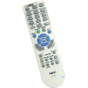 Afstandsbediening geschikt voor de NEC M300WG beamer, vervangt RMT-PJ31 / RD-448E / 7N900921 / 7N900922 / 7N900924 / 7N900926 / 7N900927