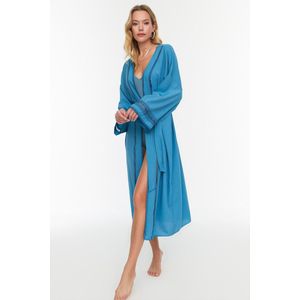 Trendyol Vrouwen Off-shoulder Basis Kimono & Kaftan