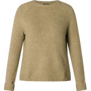 YESTA Dinie Trui - Khaki - maat 1(48)