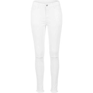 Urban Classics - Cut Knee Skinny jeans - S - Wit