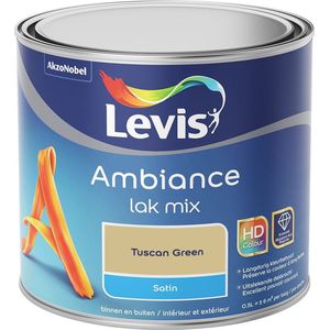 Levis Ambiance Lak Satin Mix - Tuscan Green - 0,5 L