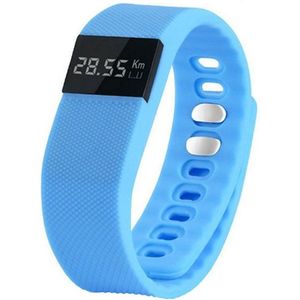 Training / Activiteit / Gezondheid / Slimme armband - Hemelsblauw