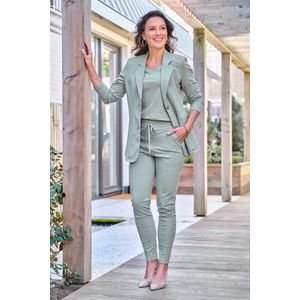 Mi Piace Heavy Travelstof Dames Broek - Lilypad - XS/34 - 202134