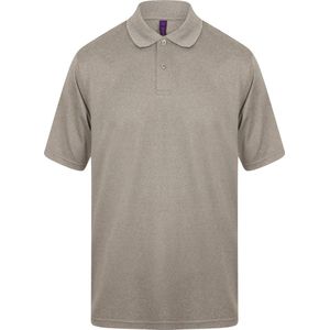 Henbury Men´s Coolplus® Polo Shirt H475 - Heather Grey - S