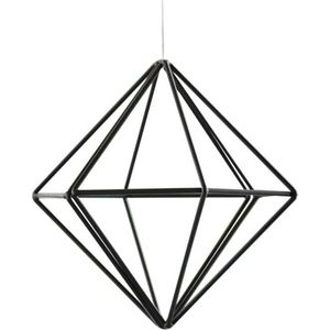Ginger Ray - Ginger Ray - Zwarte metalen geometrische hangdecoratie - 15 cm