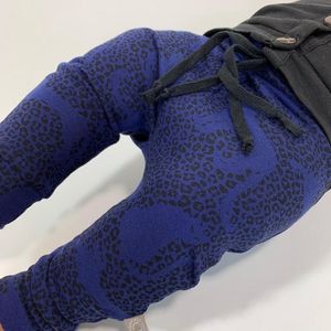 tinymoon Unisex Broek – model drop crotch – Kotiya Koto – Blauw – Maat 62/68