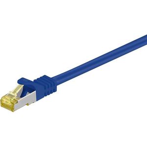 Danicom Cat7 S/FTP (PIMF) patchkabel / internetkabel 1,50 meter blauw - netwerkkabel