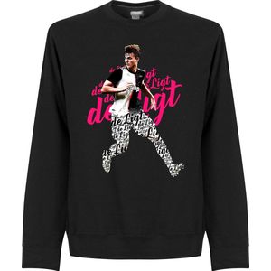 de Ligt Script Sweater - Zwart - XXL