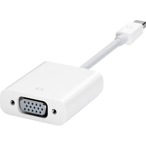 Mini Displayport naar VGA (D-Sub) female computerkabel - 1 cm - Wit