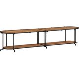 vidaXL - Tv-meubel - 200x42x40 - cm - massief - acaciahout