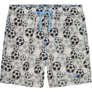 Claesen's® - Jongens Loose Fit Swimshort - Football - 100% Polyester