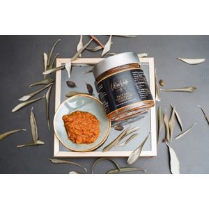 L'Oro Verde Di Puglia - Gedroogde Tomaten Paté in Olijfolie - uit Italië - 220gr - Extra Vergine - Superieure Kwaliteit