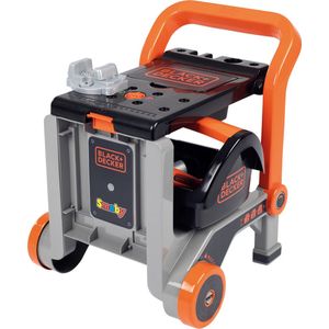 Smoby - Black & Decker Bricolo Duiveltje - Karretje - Steekwagen - Werkbank