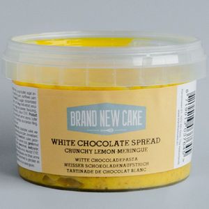 BrandNewCake Witte Chocopasta Crunchy Citroen-Meringue 260g
