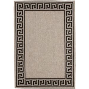 Finca | Laagpolig Vloerkleed | Silver | Hoogwaardige Kwaliteit | 160x230 cm