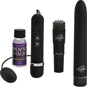 Doc Johnson - Black Magic Pleasure Kit - Sets Zwart