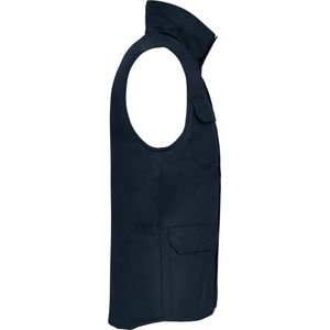 Bodywarmer Heren M WK. Designed To Work Mouwloos Navy 100% Polyester