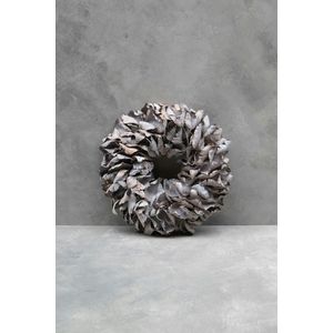 Couronne - Krans 'Palm Petal' (White wash, 40cm)