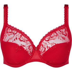 Chantelle Kanten Beugel BH - Every Curve - Full Cup - 95F - Rood.