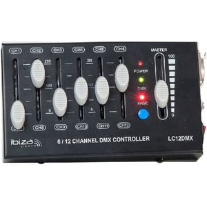 Ibiza Light - LC12DMX 12-kanaals dmx controller