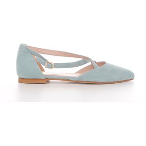 Maury Ballerine Ballare suede turquoise