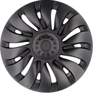 Wieldoppen geschikt voor Tesla Model Y 19 Inch - Symmetrisch Uberturbine Vortex Type - Wielkappen wieldoppen set - Sportieve upgrade voor 19 inch Gemini velgen - Auto Exterieur Accessoires Nederland en België