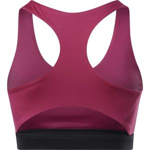 Reebok ID TRAIN RACER BRA - Dames Sportbeha - Roze - Maat M