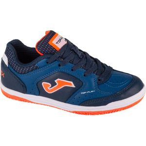 Joma Top Flex Jr 2433 IN TPJW2433IN, voor een jongen, Marineblauw, Indoorschoenen, maat: 29