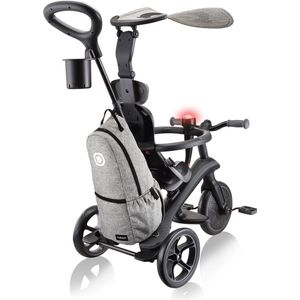 Trike Explorer - driewieler - 4 in 1 Deluxe Play Black/Grey