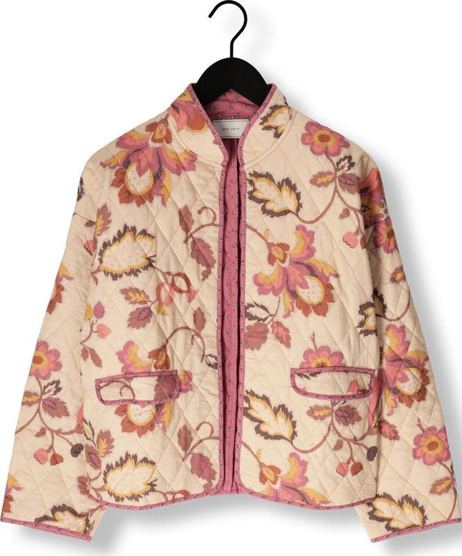 Neo Noir Hema Floral Trail Quilt Jacket Jassen Dames - Zomerjas - Multi - Maat 34