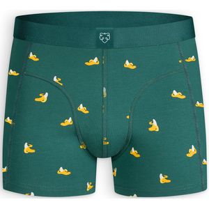 A-dam Green Sexy Banana - Boxershort - Heren - Volwassenen - Vegan - Boxershorts - Onderbroek - Ondergoed - Katoen - Groen - XL