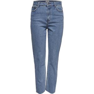 ONLY ONLEMILY HW ST RAW CR AN MAE06 NOOS Dames Jeans - Maat W25 X L30