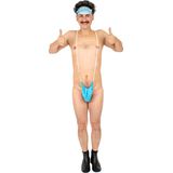 CARNIVAL TOYS - Blauwe mankini voor heren