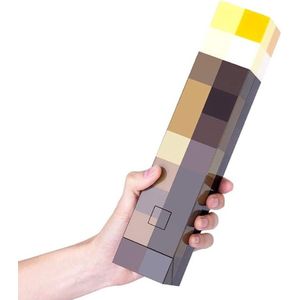 Minecraft Torch Verlichting - Minecraft Lamp - Nachtlampje - LED - 4 Kleuren - USB oplaadbaar