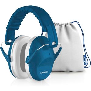 LUVION® Gehoorbeschermers - Premium gehoorbescherming voor kinderen - peuter en kind – Petrol Blue