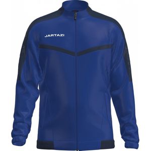 Jartazi Sportjack Torino Poly Polyester Marineblauw Maat M