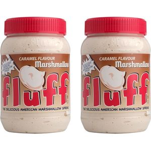 Multipak Marshmallow Fluff Spread Karamel (2x 213 gram)