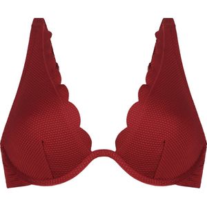 Hunkemoller Scallop unpadded bikinitopje Dames Bikinitopje - Maat F75