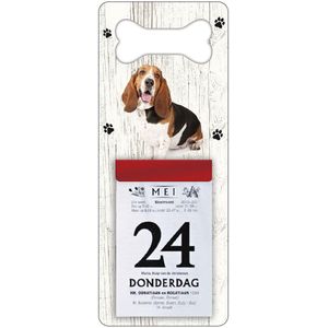 Scheurkalender 2024 Hond: Basset ArtÃ©sien Normand