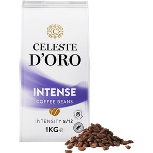 Celeste d’Oro - Finest Intense - Koffiebonen Arabica - Lungo Koffie - Voor Ieder Moment - Koffiebonen - 1kg