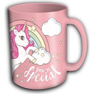 Unicorn - Eenhoorn - Geschikt voor de Microgolf - Mok - Mug - Kinderen - 350 ml