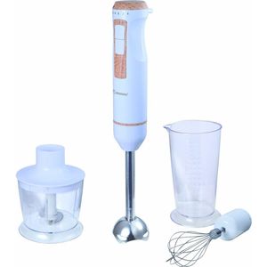 Multifunctionele Staafmixer met Accessoires Bergner Naturally 800 W Wit