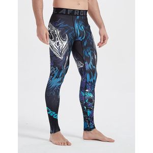 Mannen Sneldrogende Cool Compressie Fit Panty Leggings Tailleband - Sportlegging