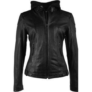 Gipsy - Vrouwen Leren Jas - Kleur Black - Cacey