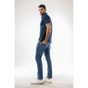 Rockford Mills LONGHORN Heren Slim Fit Jeans Blauw - Maat W34 X L34