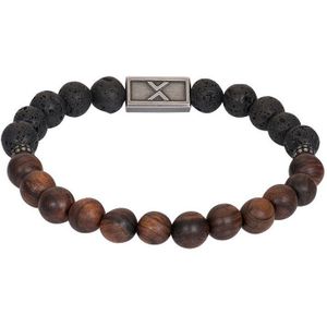 iXXXi Men-Omar-Zilverkleurig-Heren Armband