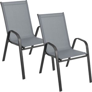 Tuinstoelen - set van 2 - 90 x 54 x 69 cm - max. belasting 120 kg